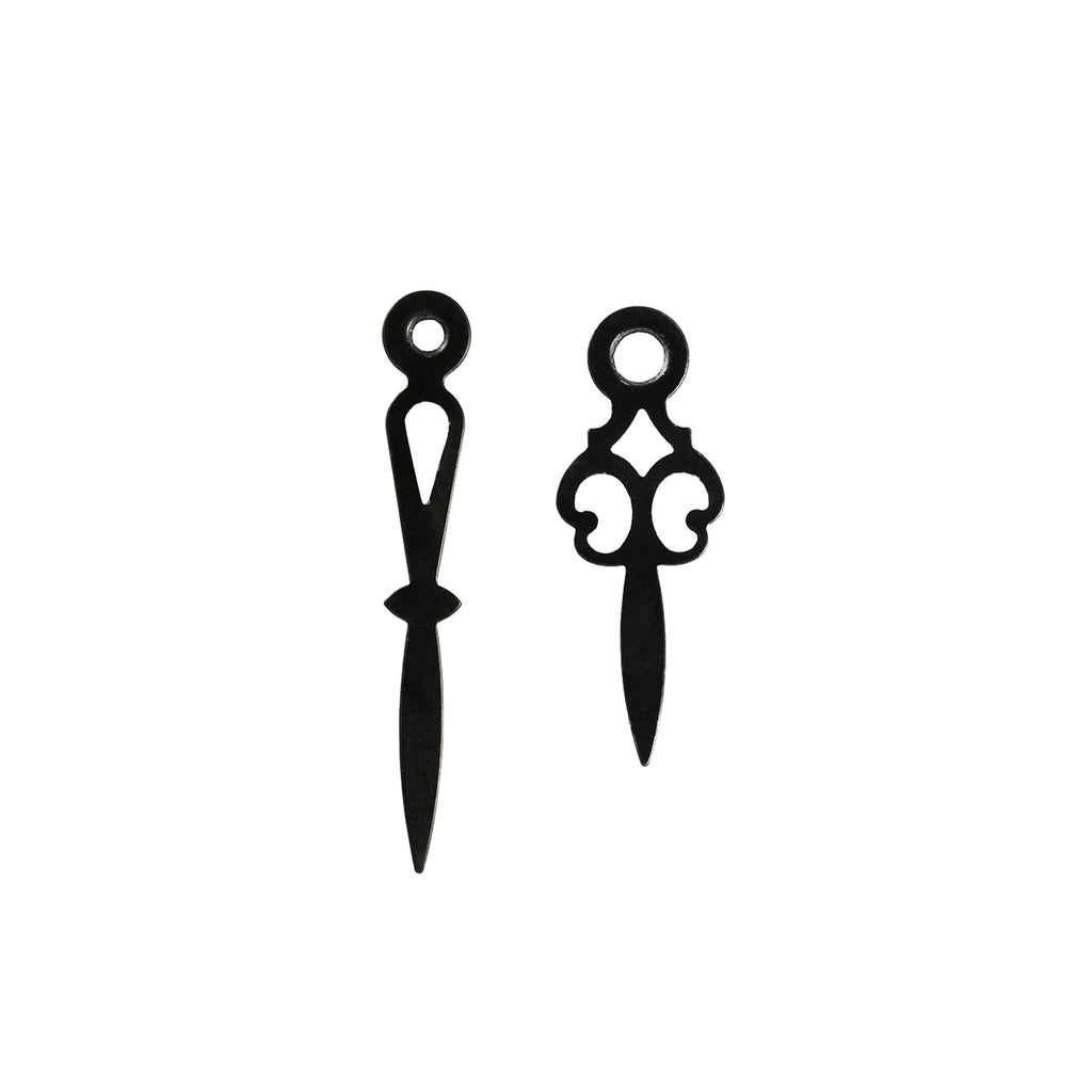 Clock Hands Hour And Minute Lex Black Hour 5Cm; Minute 6.7Cm 2Pc Pbci Lb