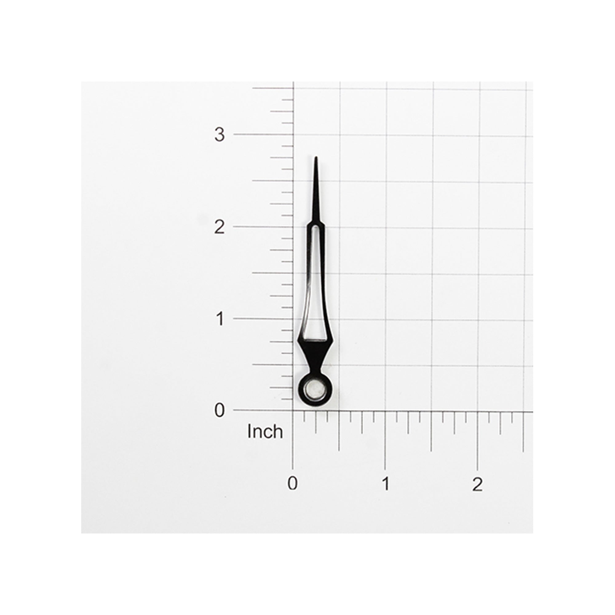 Clock Hands Hour And Minute Nyx Black Hour 7Cm; Minute 9.1Cm 2Pc Pbci Lb
