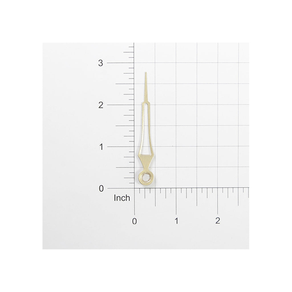 Clock Hands Hour And Minute Nyx Gold Hour 7Cm; Minute 9.1Cm 2Pc Pbci Lb