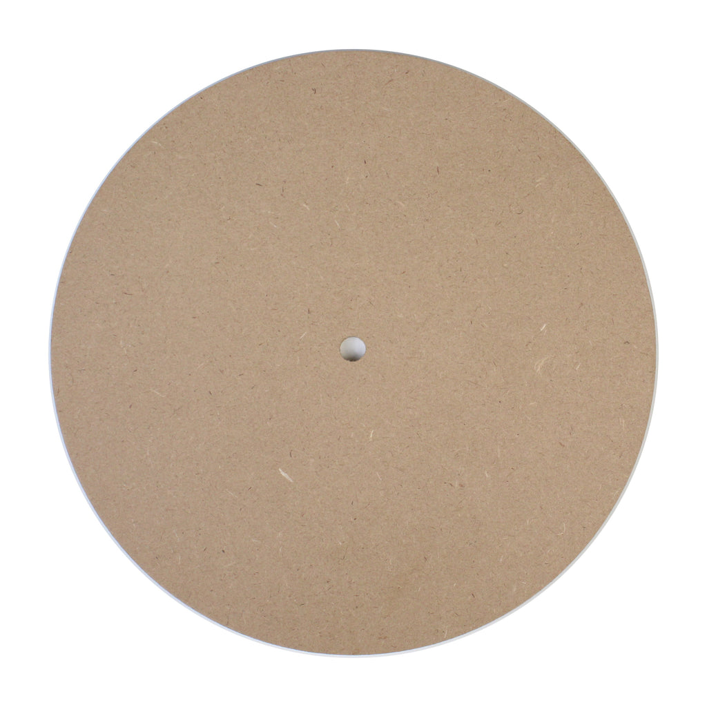Mdf Clock Face 10Inch Dia 1.9Mm Thick 1Pc Lb