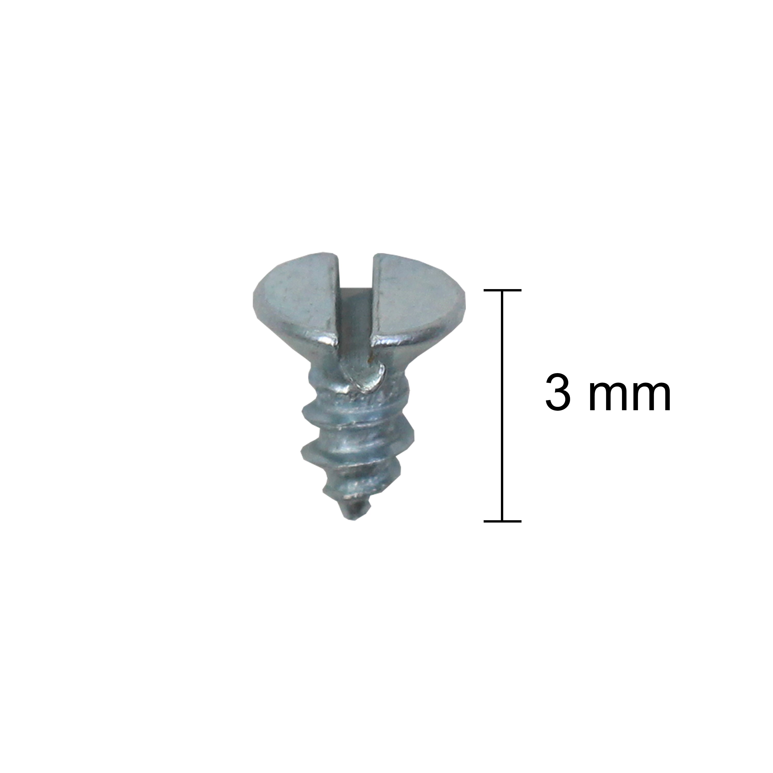 Clock Screw 3mm Thick 5pc