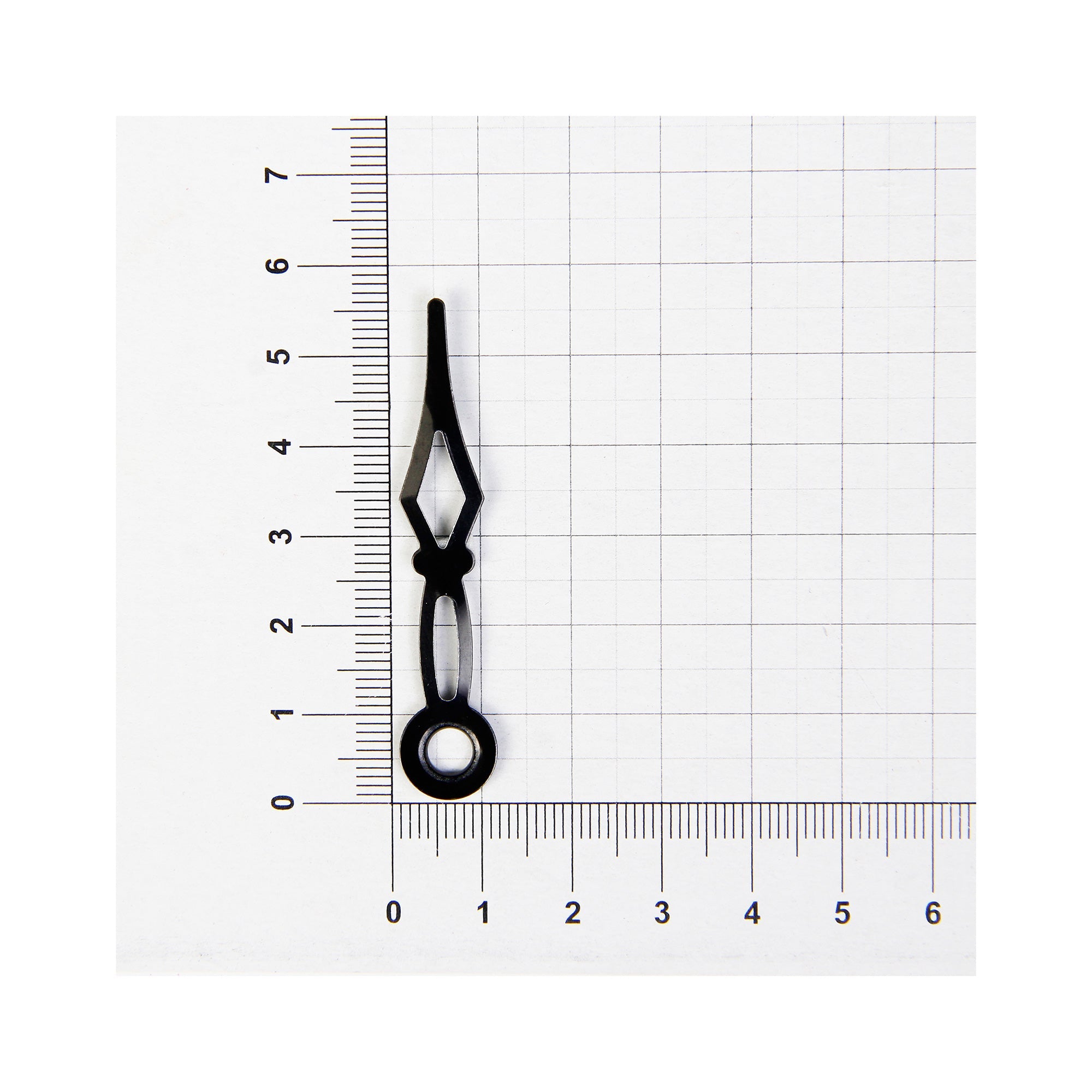 Clock Hands Hour And Minute Dimond Black Hour 5.7Cm; Minute 7.4Cm 2Pc Pbci Ib