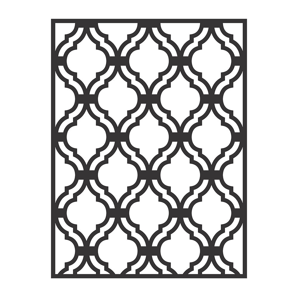 Stencil Lattice 7.4 X 9.7Cm 1Pc Little Birdie