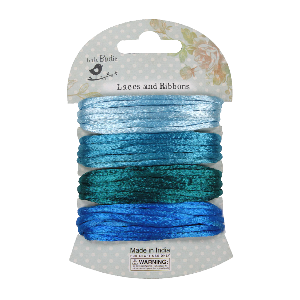 Satin Rattail Cord 2Mm Waterfall 8Mtr Lb