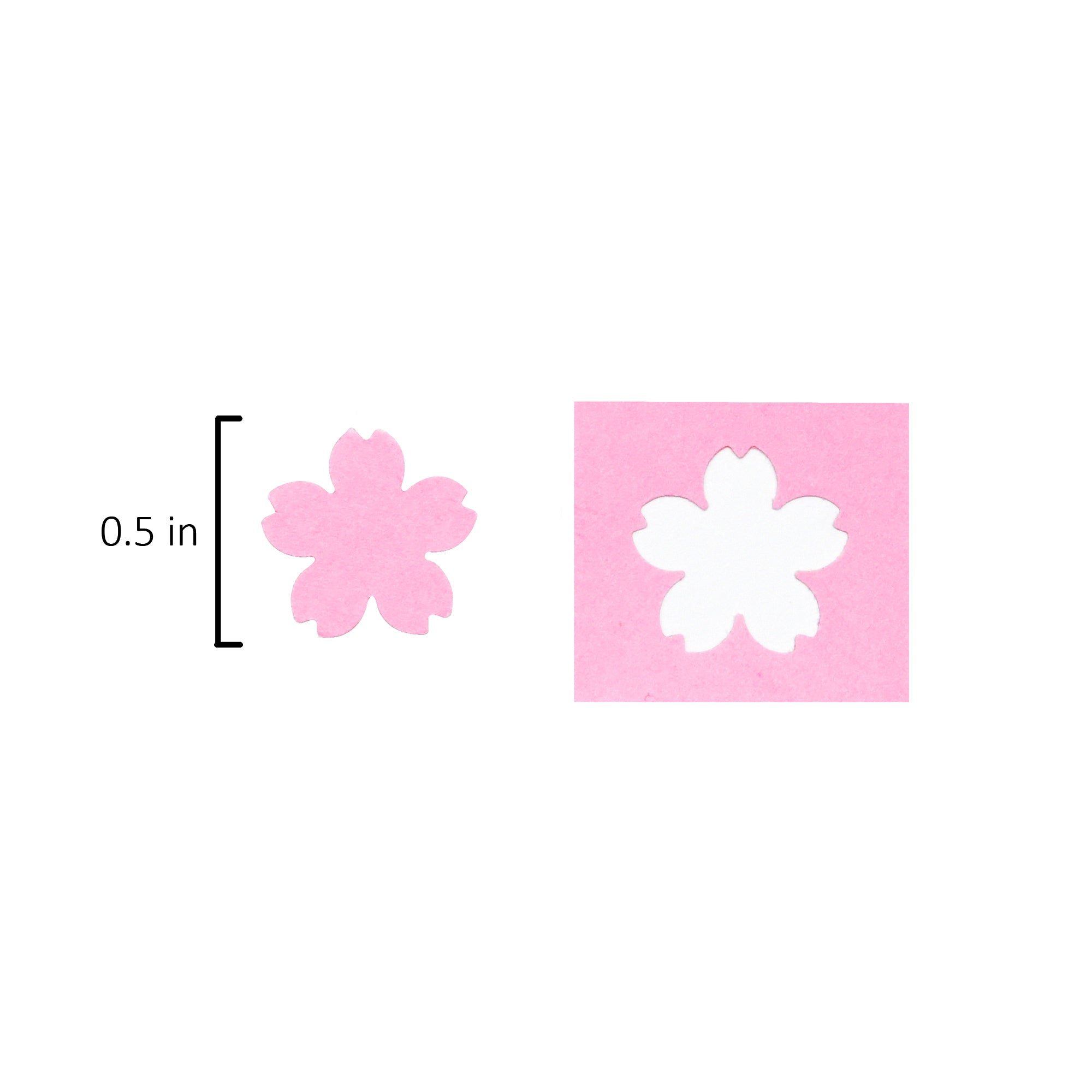 Craft Punch Cutting Size 1.5Cm Flower 1Pc Lb