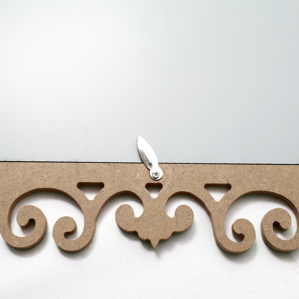 Mdf Mirror Frame 12.5 X 2Inch 5.5Mm Thick 1Pc Sw Lb