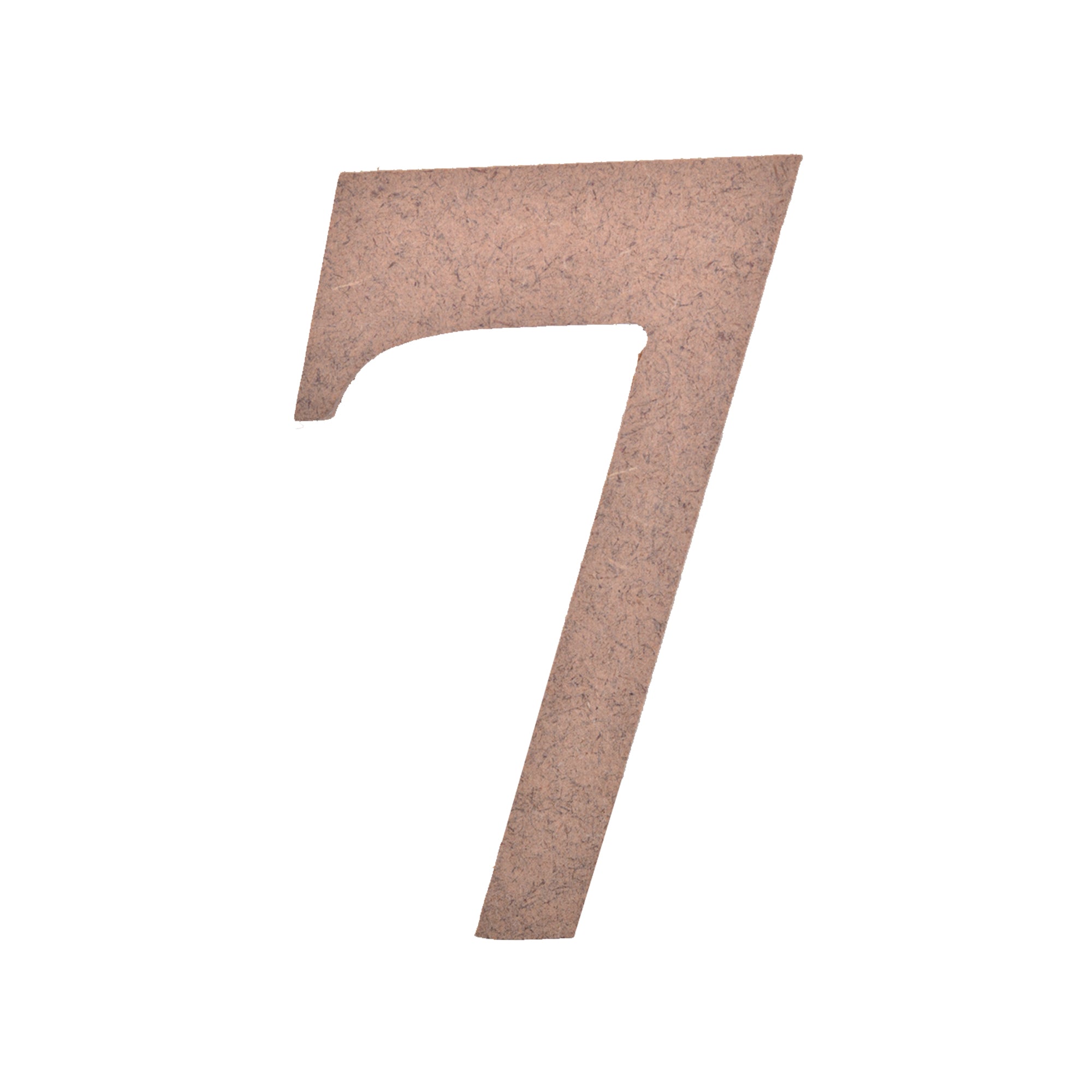 MDF Numerical 7 2.6 X 4Inch 5.5Mm Thick 1Pc Lb