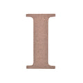 MDF Alphabet Upper Case I 2 X 4Inch 5.5Mm Thick 1Pc Lb