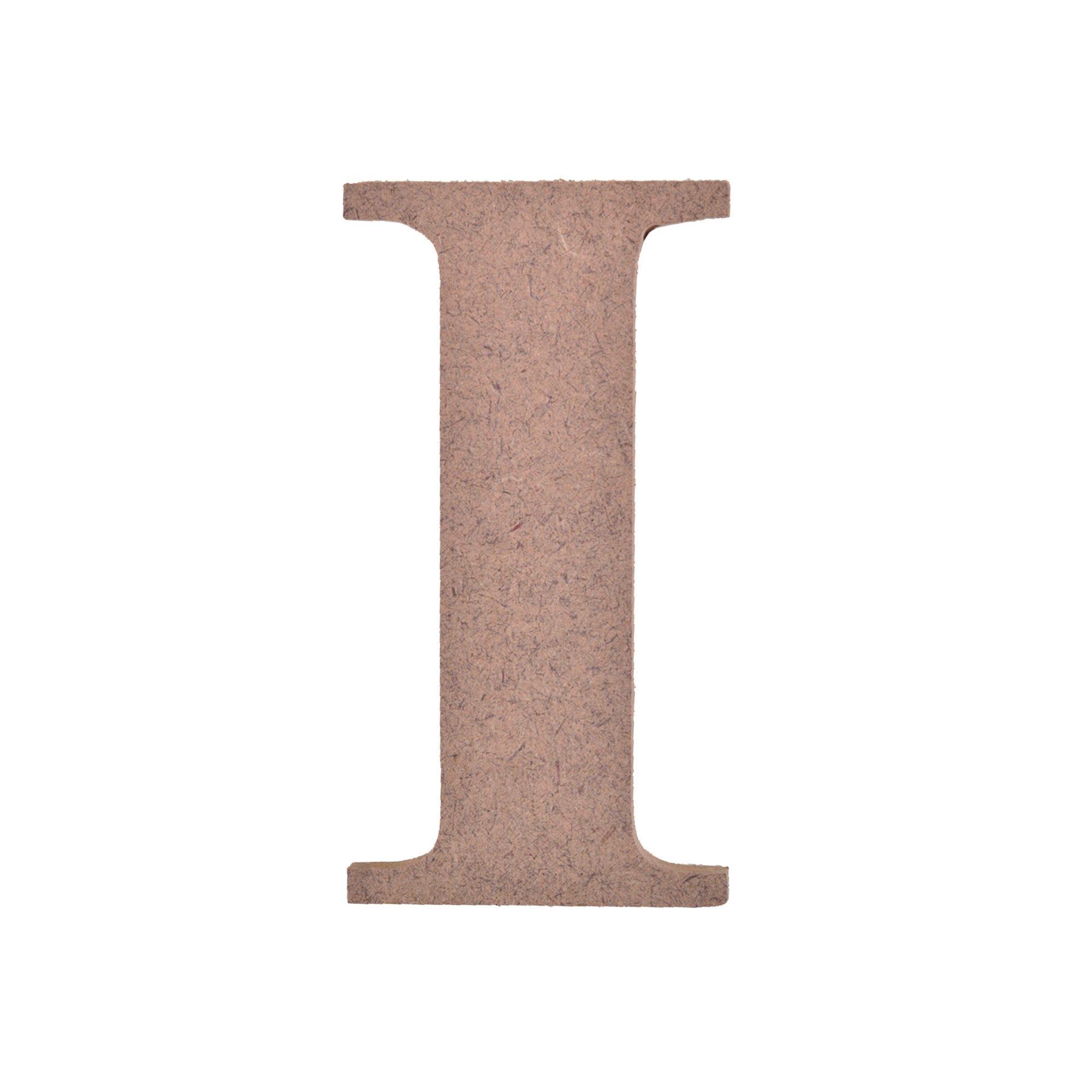 MDF Alphabet Upper Case I 2 X 4Inch 5.5Mm Thick 1Pc Lb