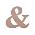 MDF Symbol - & | 4 X 4Inch | 5.5 mm Thick - 1Pc
