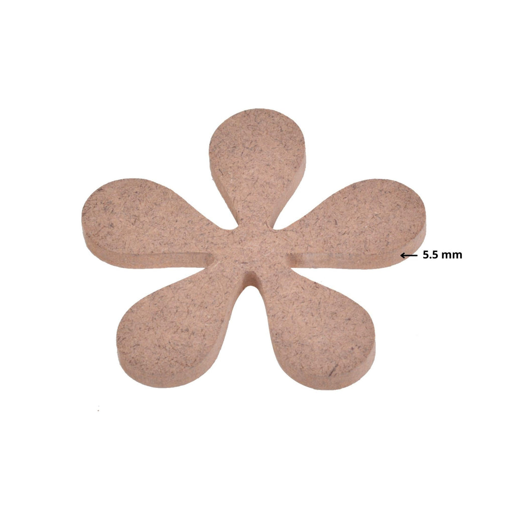 MDF Symbol * 3 X 3Inch 5.5Mm Thick 1Pc Lb