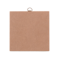 MDF Hanging Panel With D Ring 6 X 6Inch 5.5Mm Thick 1Pc Sw Lb