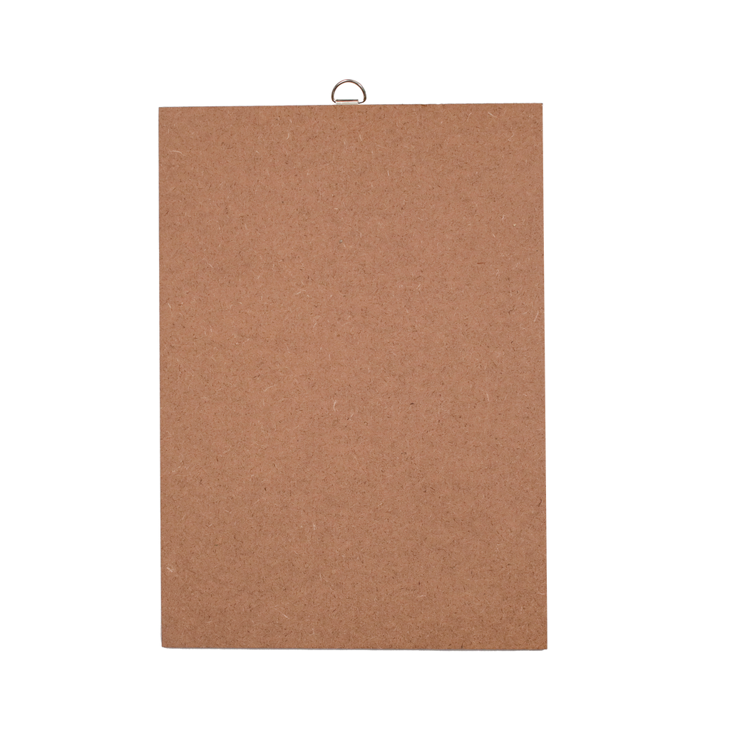 MDF Hanging Panel With D Ring A4 5.5Mm Thick 1Pc Sw Lb