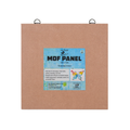 MDF Hanging Panel With D Ring 12 X 12Inch 5.5Mm Thick 1Pc Sw Lb