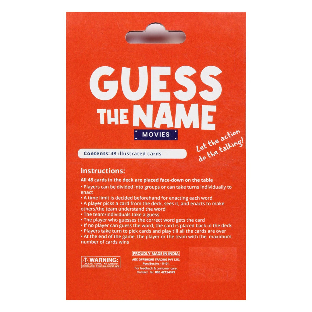 Guess The Name Of The Movies Kit 1Box Lb