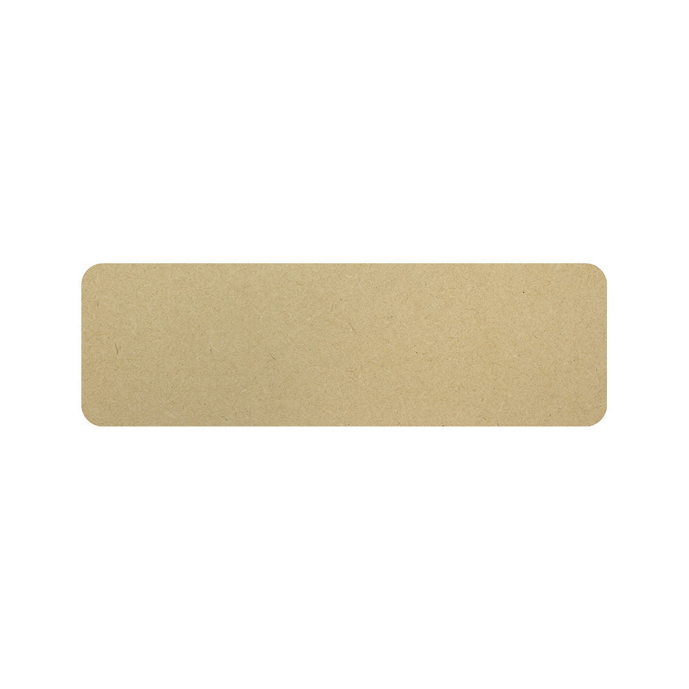 MDF Blank Rectangle 14 X 4Inch 5.5Mm Thick 1Pc Lb
