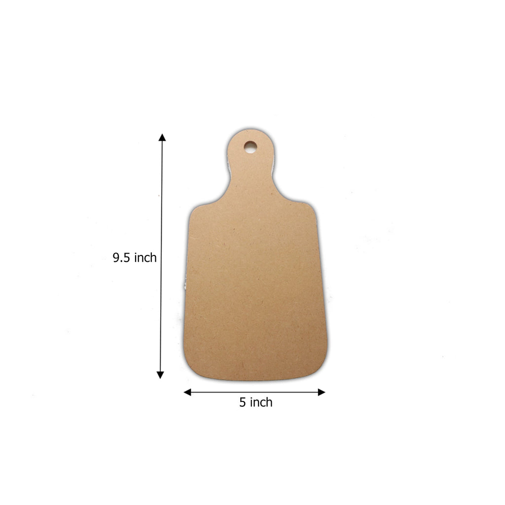 MDF Blank Cutting Board 9 X 5Inch 5.5Mm Thick 1Pc Lb
