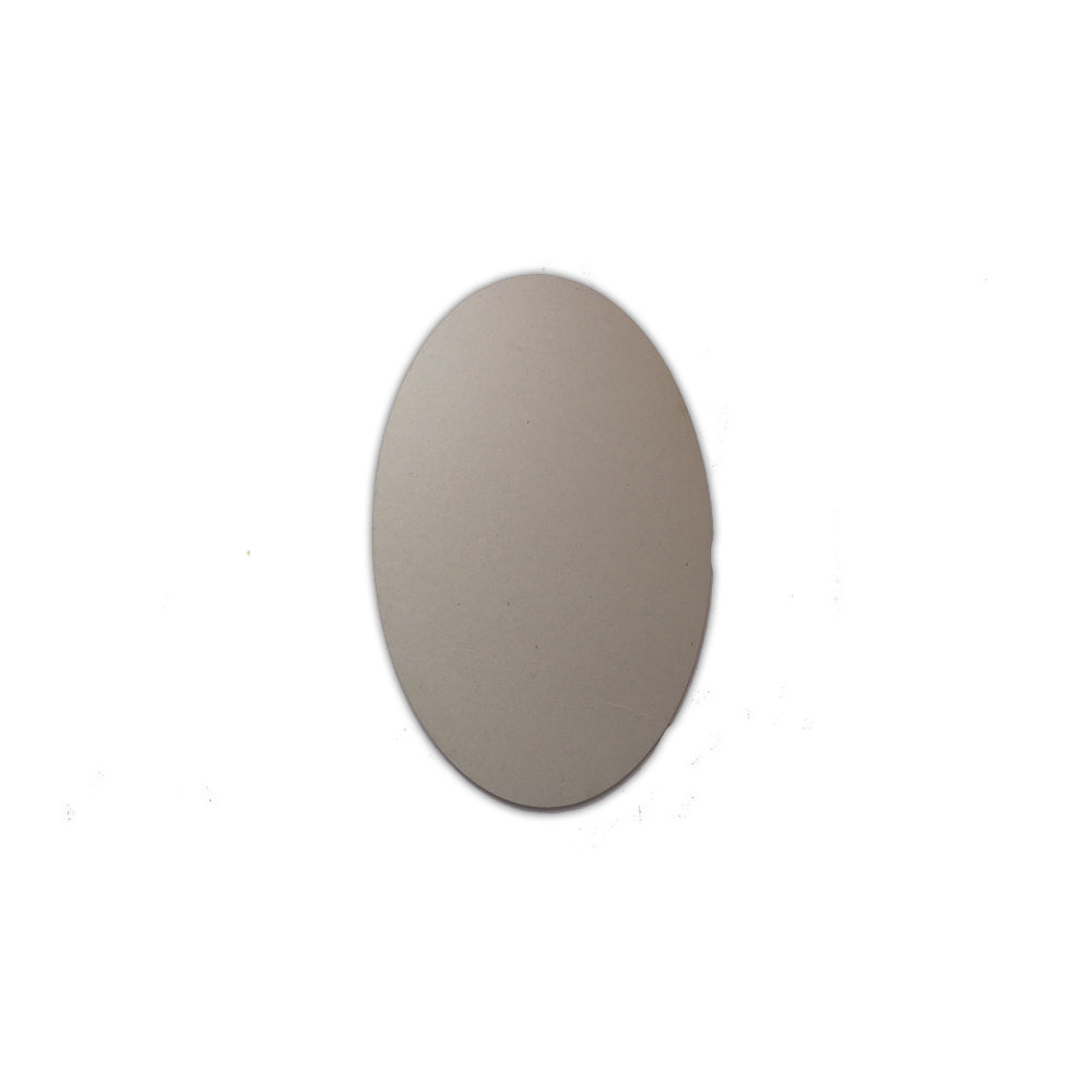 MDF Blank Oval 12 X 7.5Inch 5.5Mm Thick 1Pc Lb