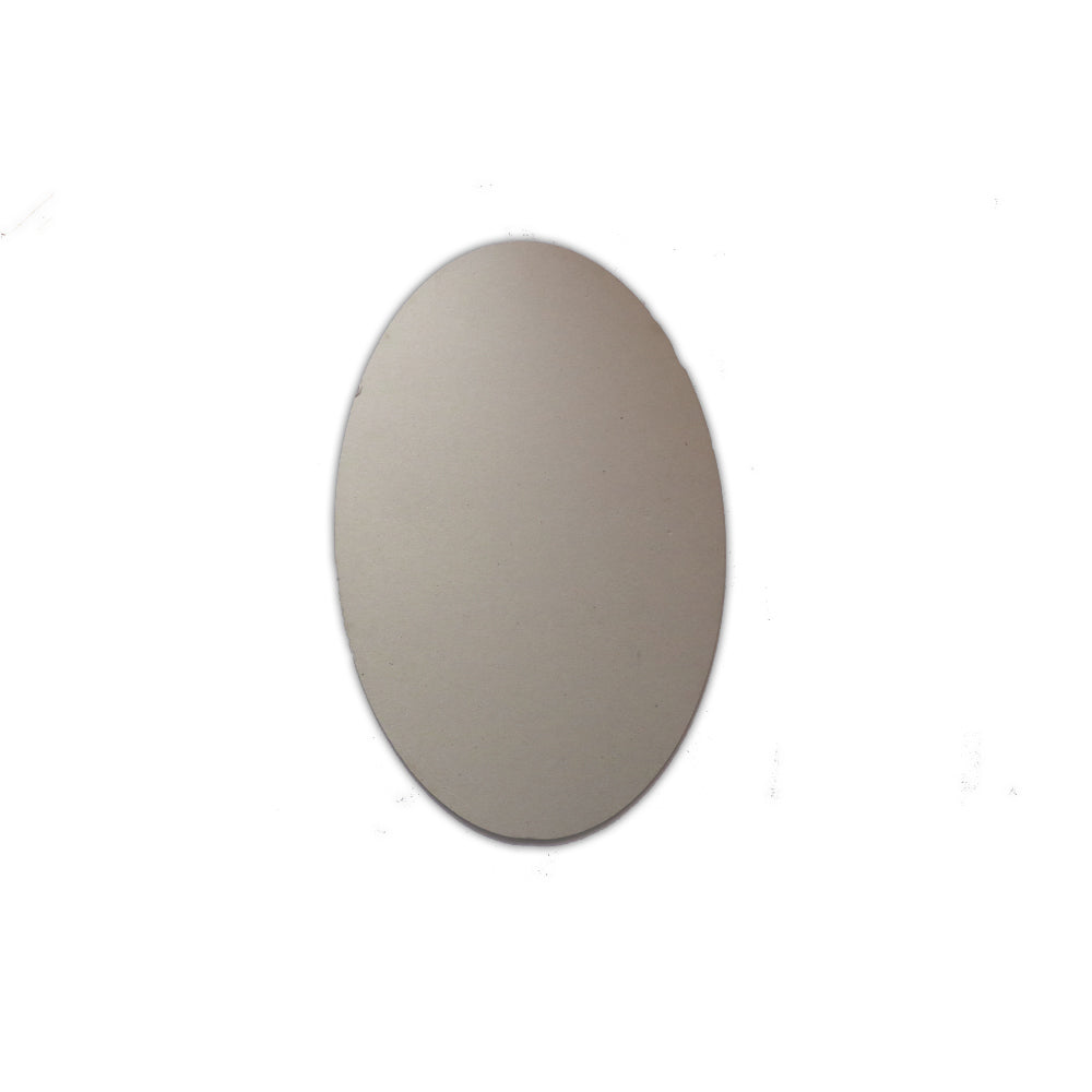 MDF Blank Oval 14 X 8.5Inch 5.5Mm Thick 1Pc Lb