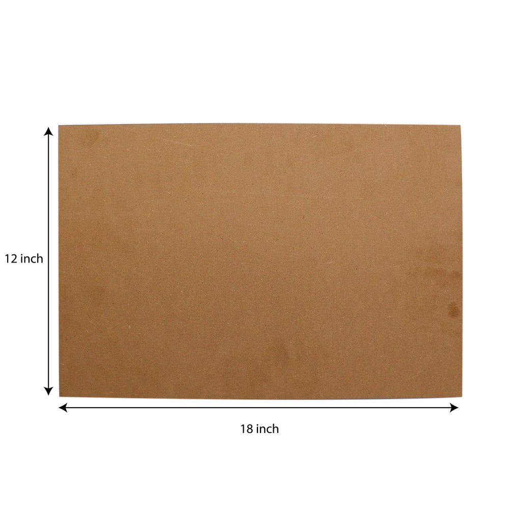 MDF Blank Rectangle 12 X 18Inch 5Mm Thick 1Pc Lb