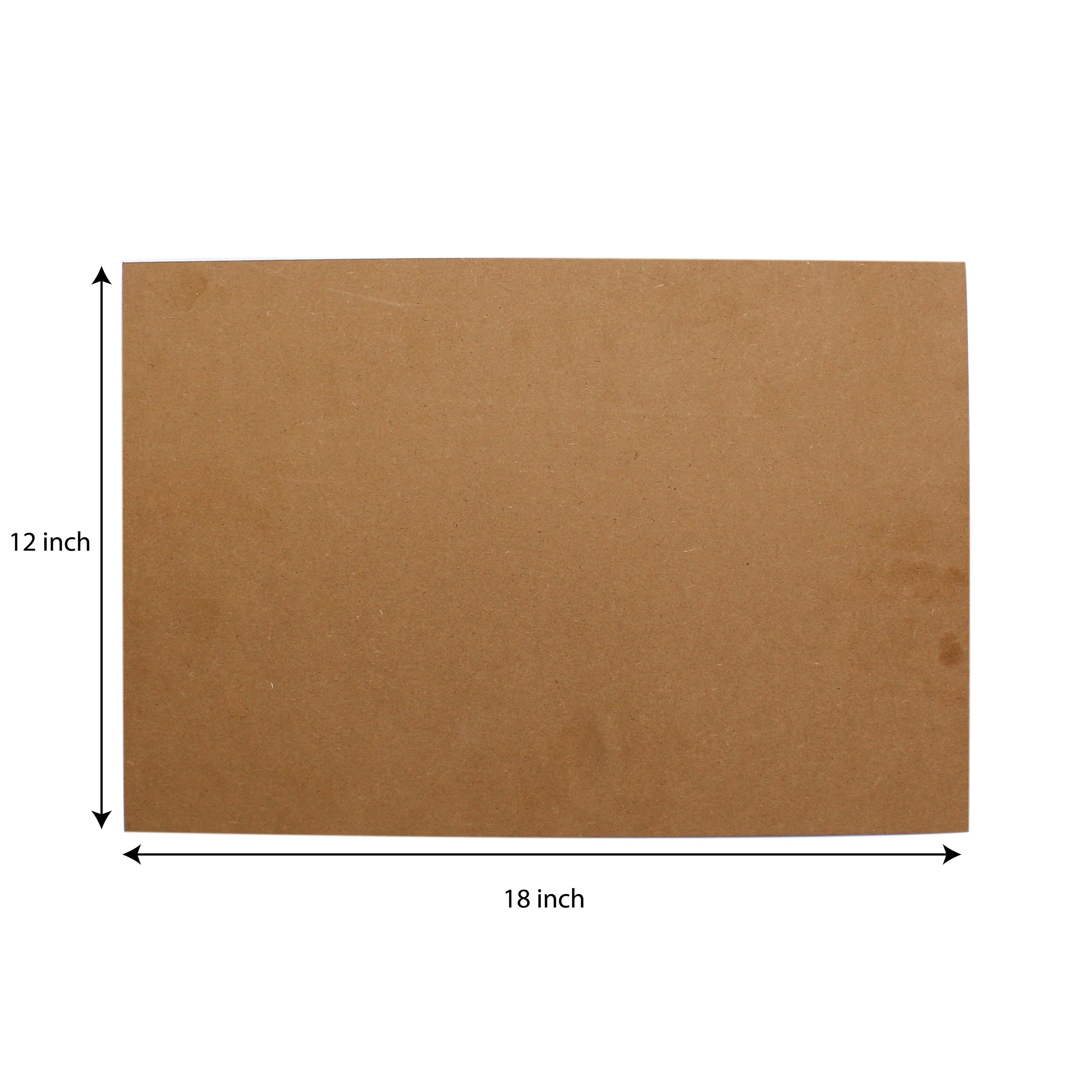 MDF Blank Rectangle 12 X 18Inch 5Mm Thick 1Pc Lb