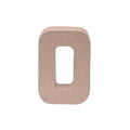 Paper Mache Alphabet O Approx 2.6 X 4 X 0.78Inch 1Pc Lb