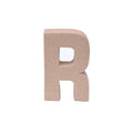 Paper Mache Alphabet R Approx 2.5 X 4 X 0.78Inch 1Pc Lb