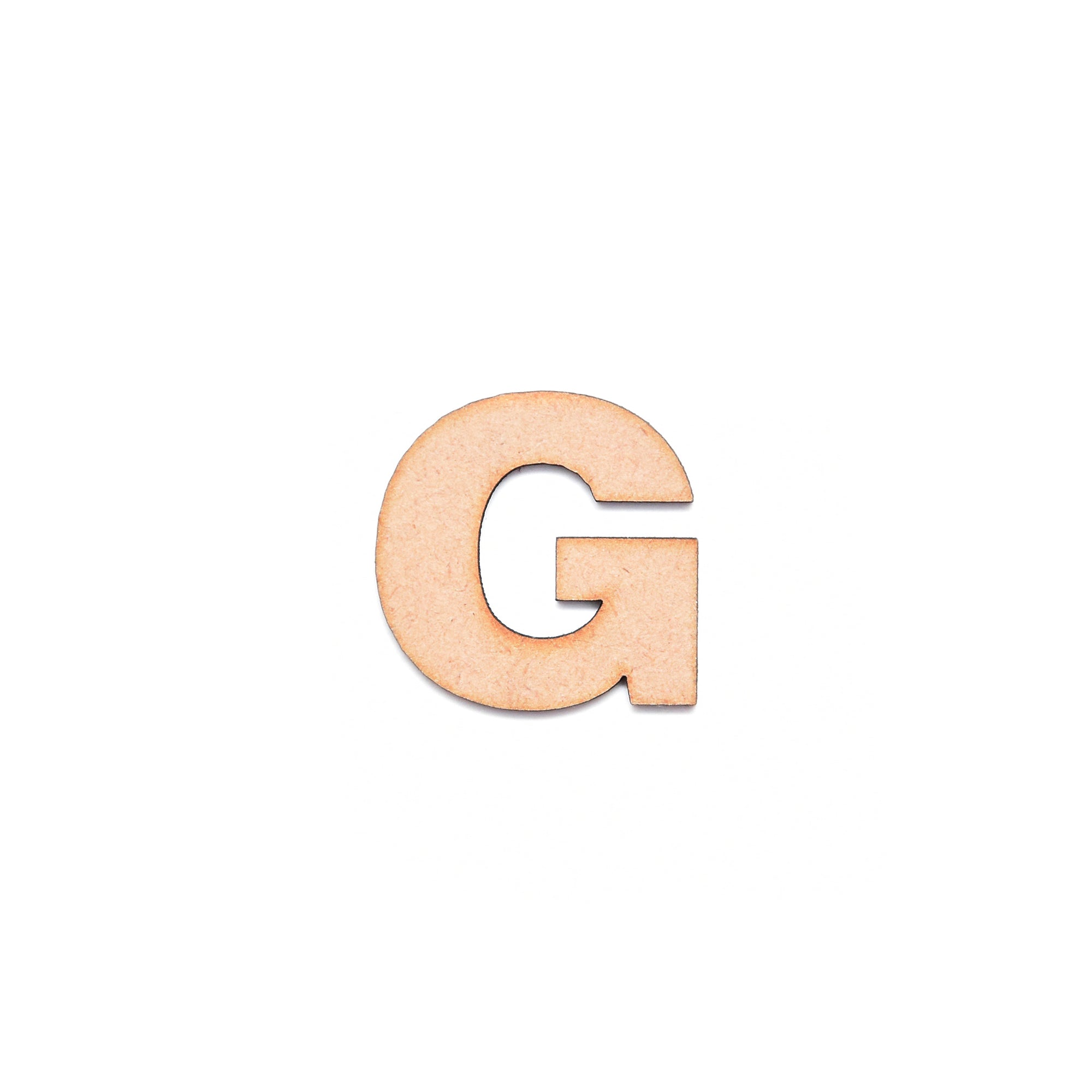 MDF Alphabet Upper Case G 1Inch 2Mm Thick 1Pc