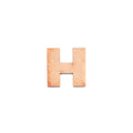 MDF Alphabet Upper Case H 1Inch 2Mm Thick 1Pc