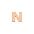 MDF Alphabet Upper Case N 1Inch 2Mm Thick 1Pc