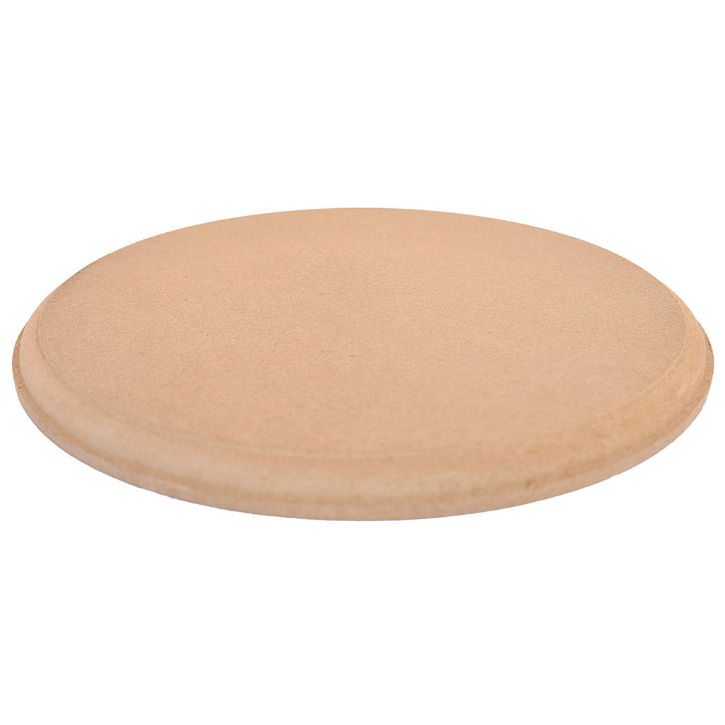 MDF Designer Blank Round 8Inch Dia 12Mm Thick 1Pc Lb