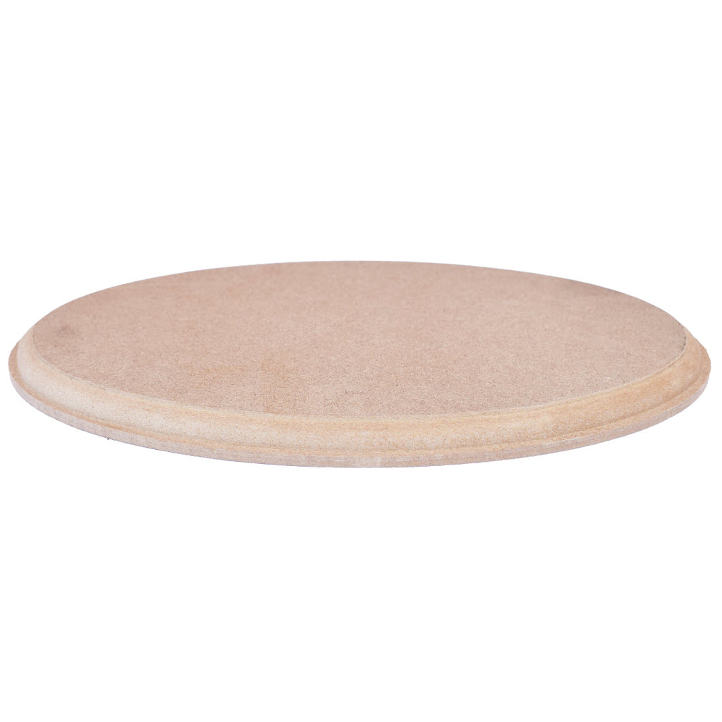 MDF Designer Blank Oval 6 X 10Inch 12Mm Thick 1Pc Lb