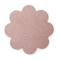 MDF Coaster Scalloped Flower W4.25 X H4.25Inch 5.5Mm Thick 1Pc Lb