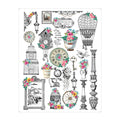 Deco Transfer Sheet Old World Charm 10Inch X 7.5Inch 1Pc Lb