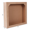 MDF Shadow Box W8 X H8 X D2.3Inch 2.9Mm Thick 1Pc Lb