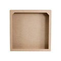 MDF Shadow Box Shadow Box W12.5 X H12.5 X D2.3Inch 2.9Mm Thick 1Pc Lb