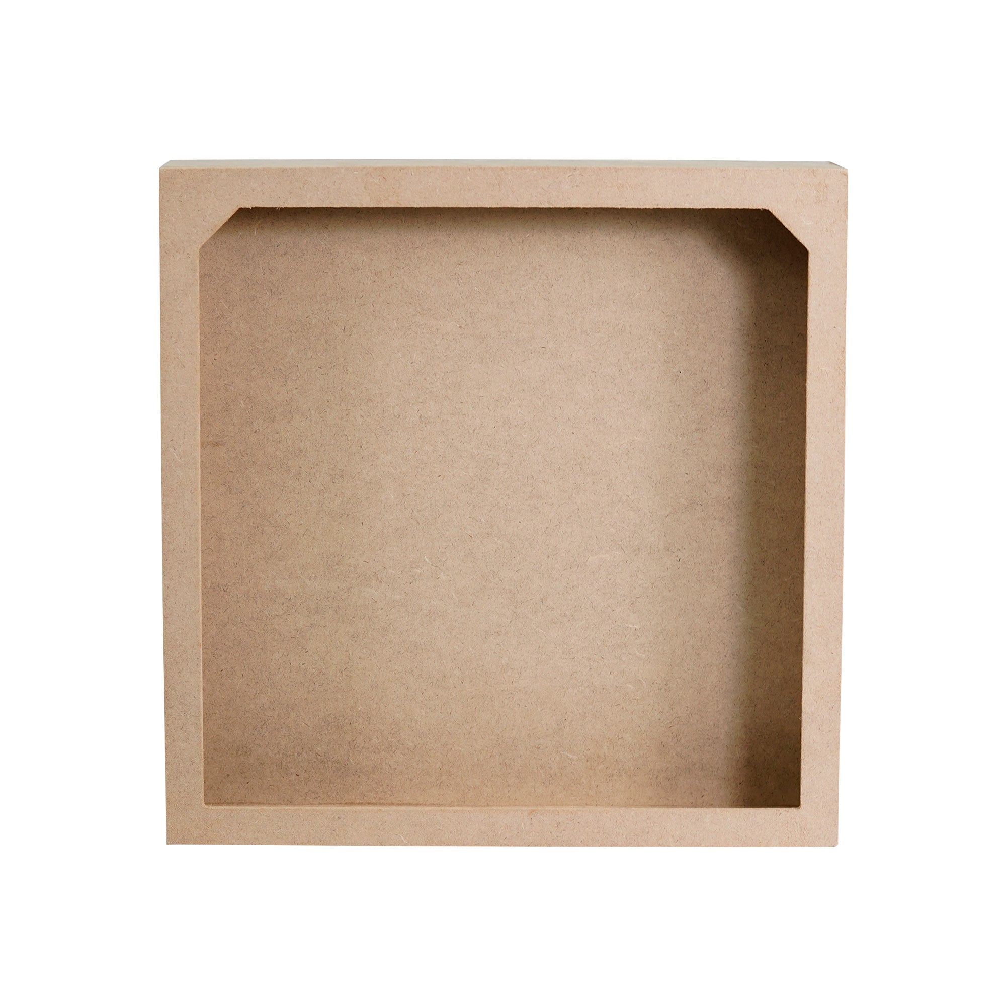 MDF Shadow Box Shadow Box W12.5 X H12.5 X D2.3Inch 2.9Mm Thick 1Pc Lb