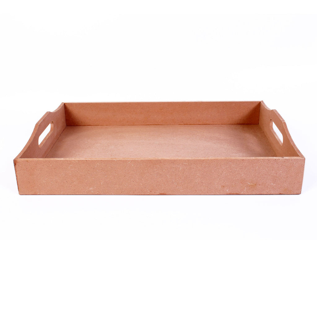 MDF Serving Tray 10.5 X 15.5 X 2.75Inch 5.5Mm Thick 1Pc Lb