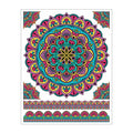 Deco Transfer Sheet Magnifique Mandala 10Inch X 7.5Inch 1Pc Lb