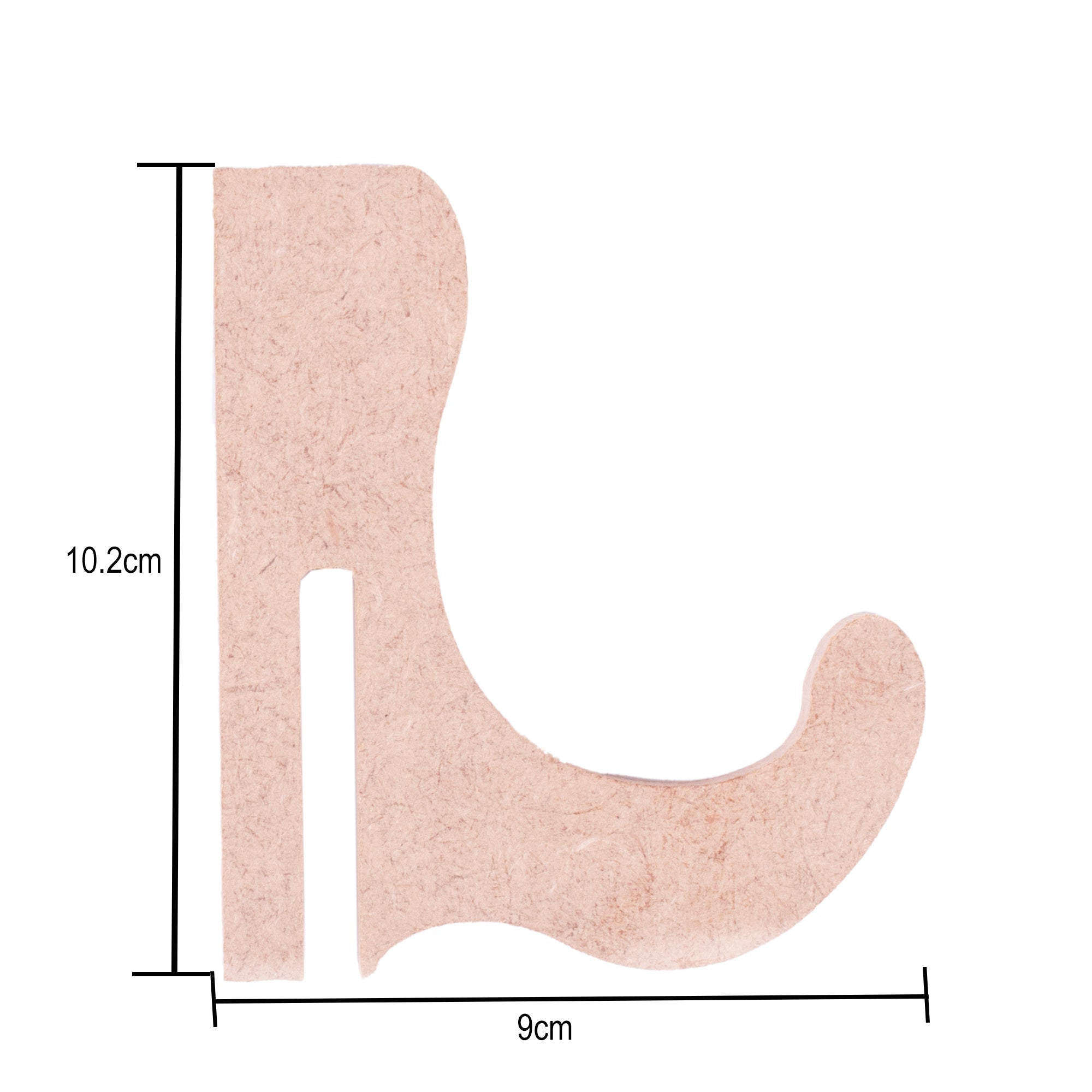 MDF Interlocking Display Stand 3.5 X 4Inch 5.5Mm Thick Pack Of 4Pc Sw Lb