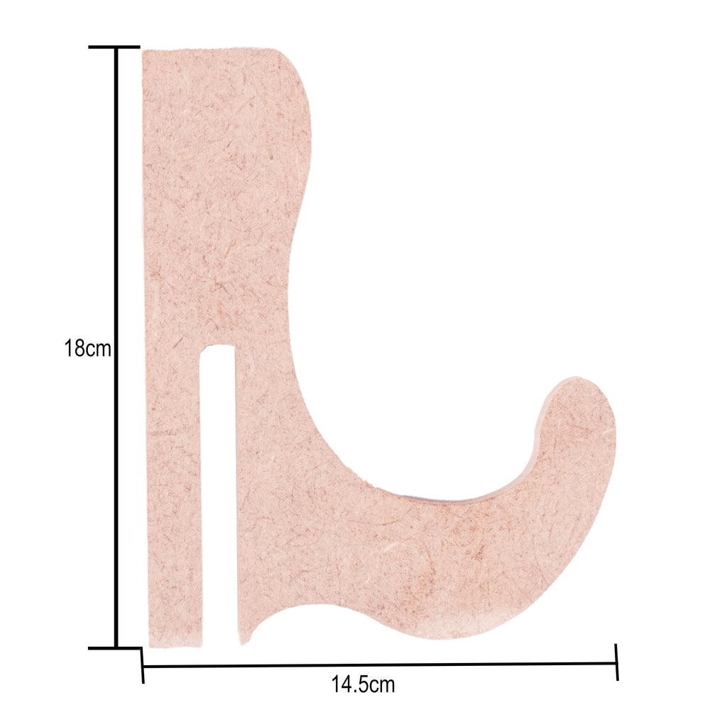 MDF Interlocking Display Stand 5.8 X 7Inch 5.5Mm Thick Pack Of 2Pc Sw Lb