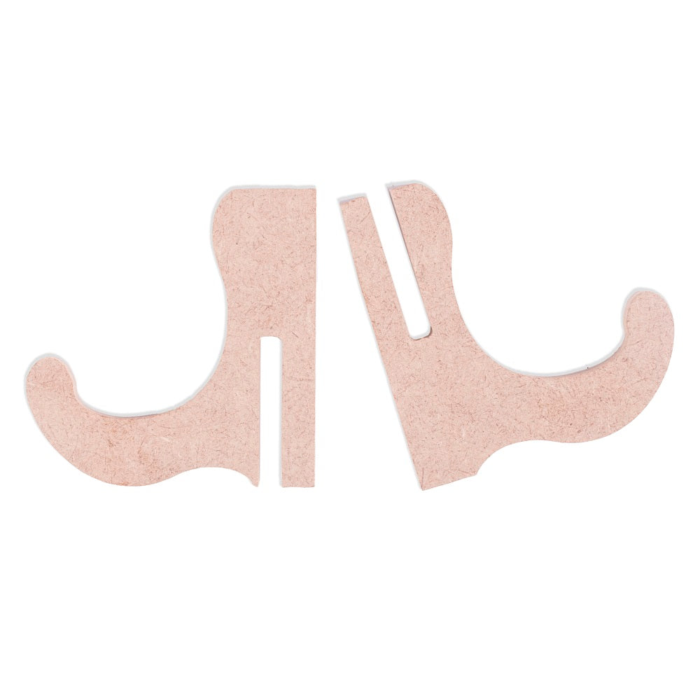 MDF Interlocking Display Stand 5.8 X 7Inch 5.5Mm Thick Pack Of 2Pc Sw Lb