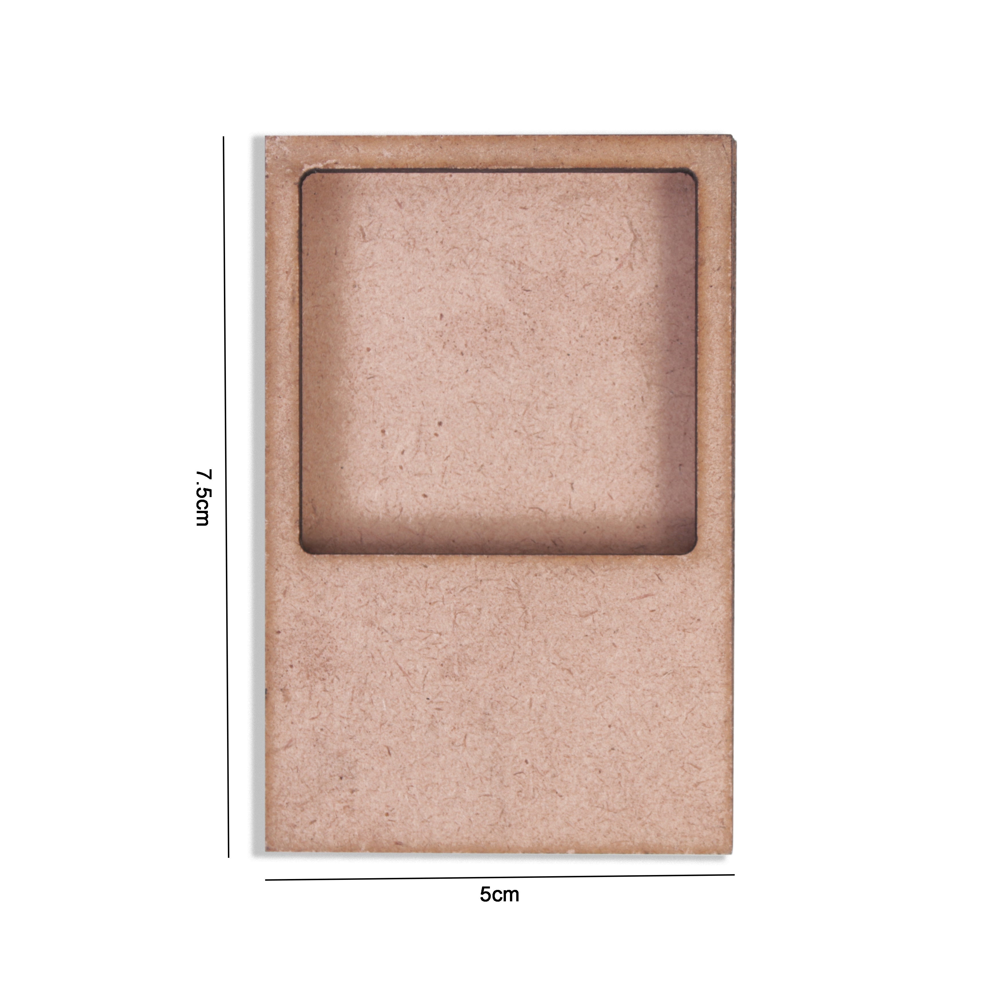 MDF Photo Frame with Magnet - 2 X 3Inch, Thickness 2Mm 1Pc