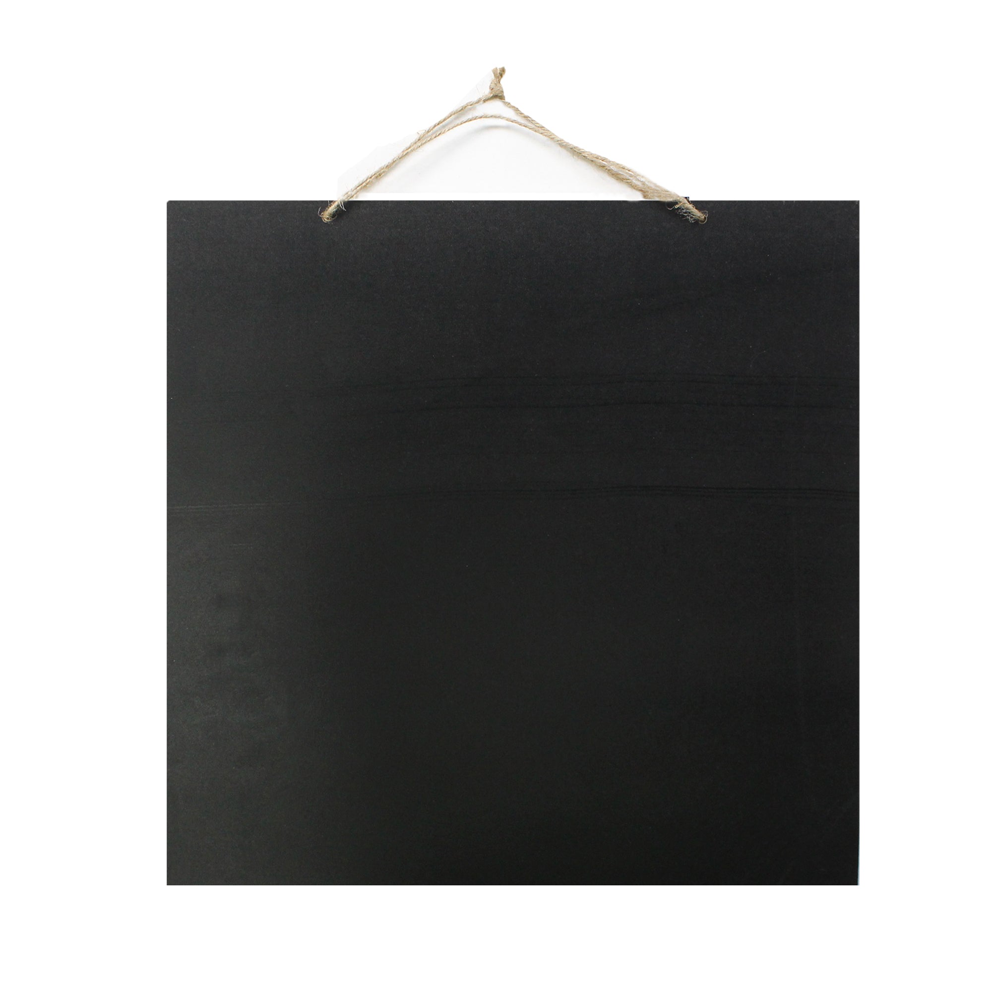 Creative Hanging Chalk Board Square W12 X H12Inch 5.5Mm Thick 1Pc Pb Lb