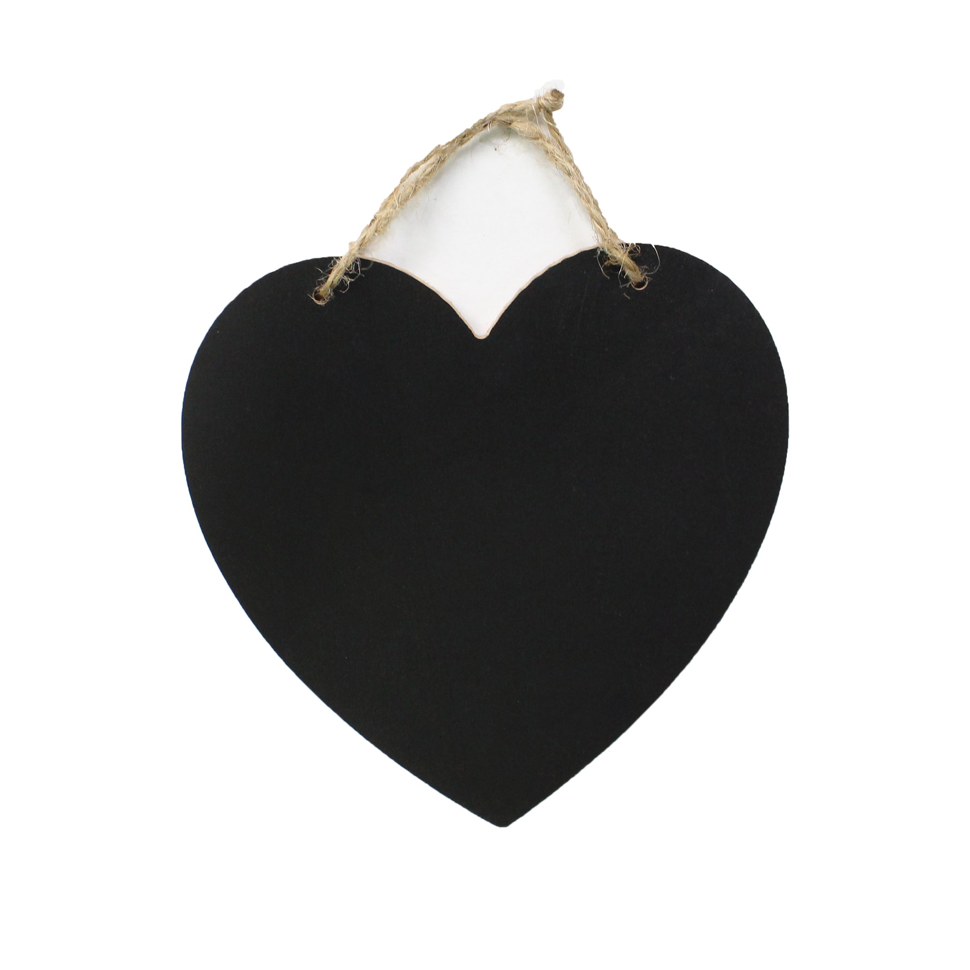 Creative Hanging Chalk Board Heart H6 X W6Inch 5.5Mm Thick 1Pc Pb Lb