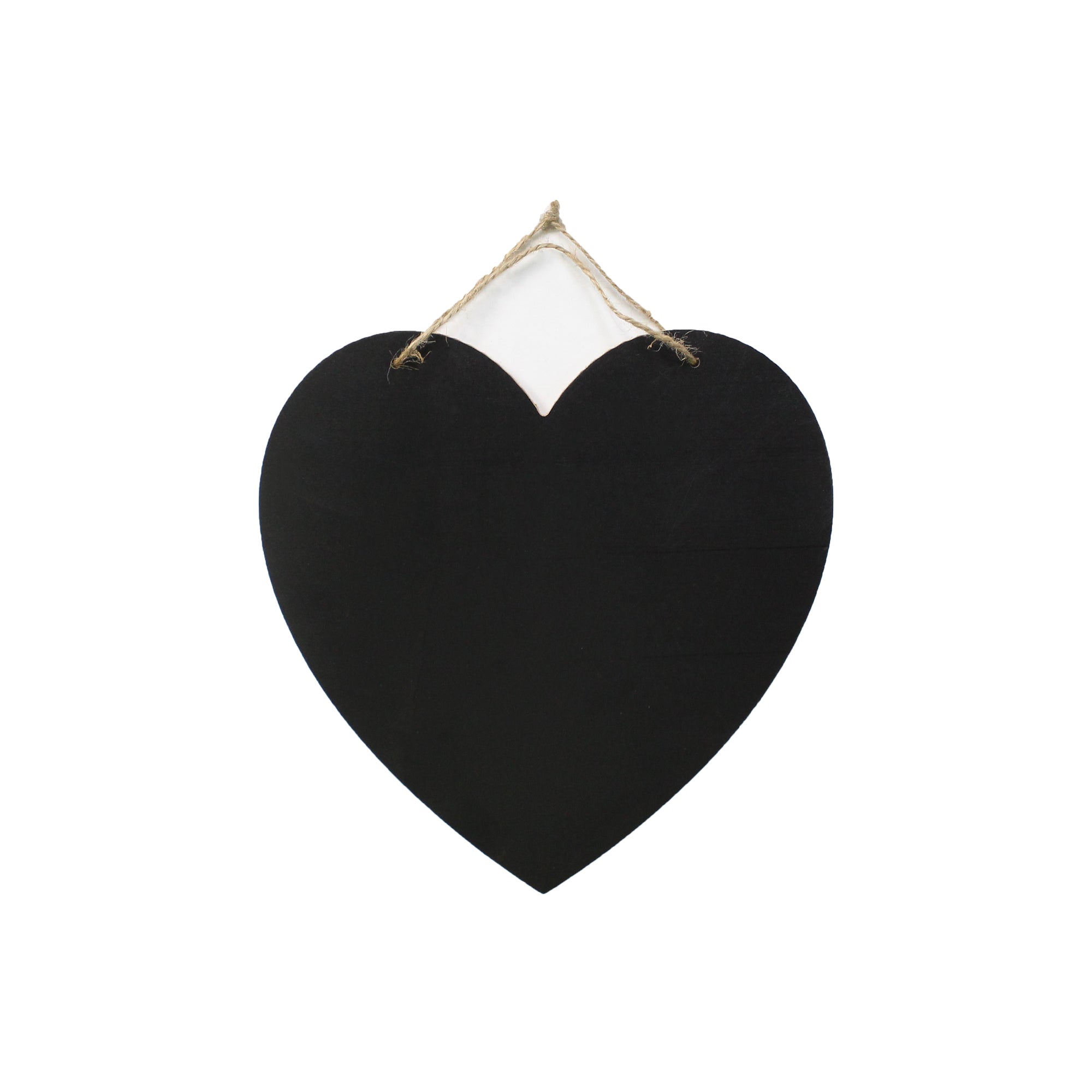 Creative Hanging Chalk Board Heart H9 X W9Inch 5.5Mm Thick 1Pc Pb Lb