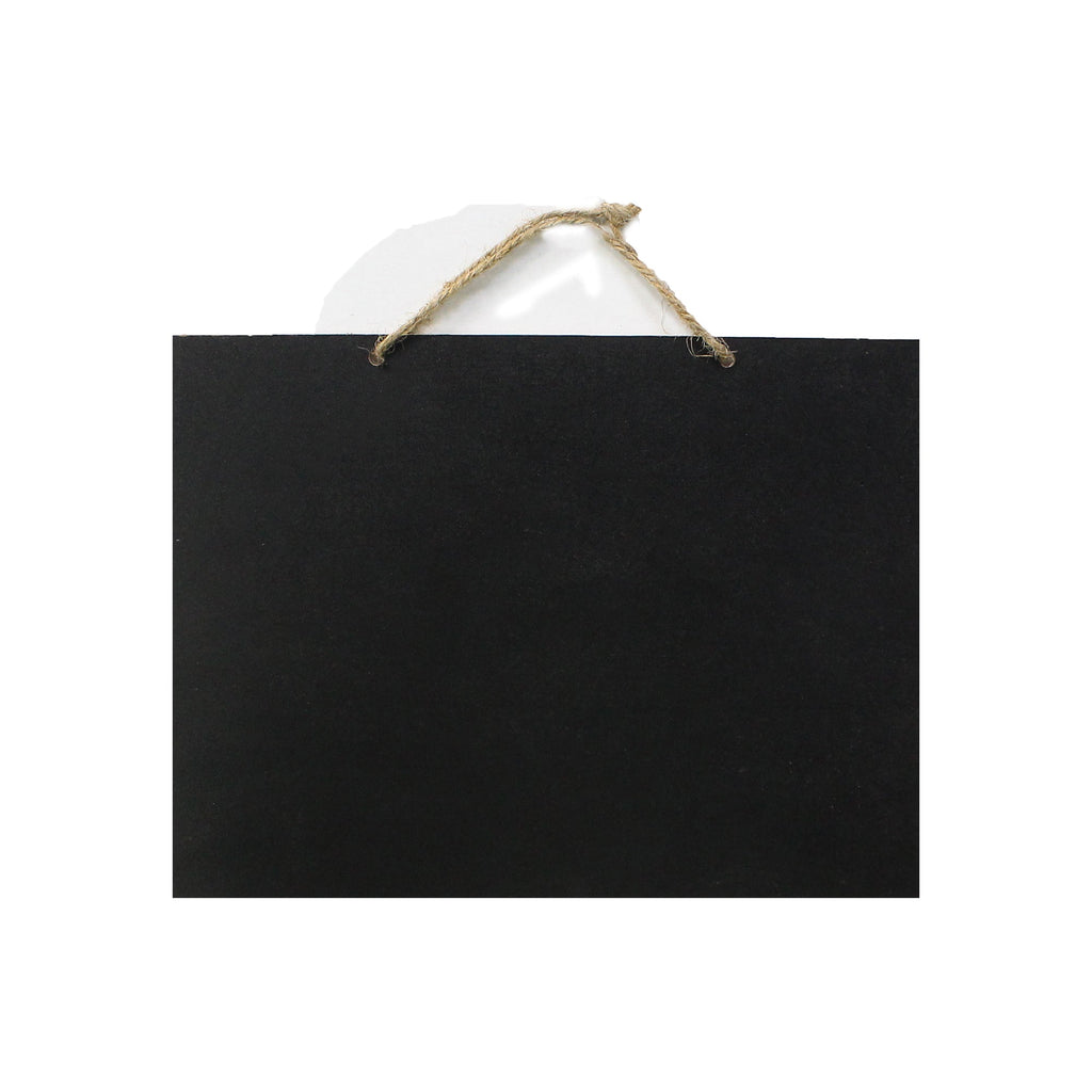 Creative Hanging Chalk Board Landscape Rectangular W8 X H6Inch 1.9Mm Thick 1Pc Pb Lb