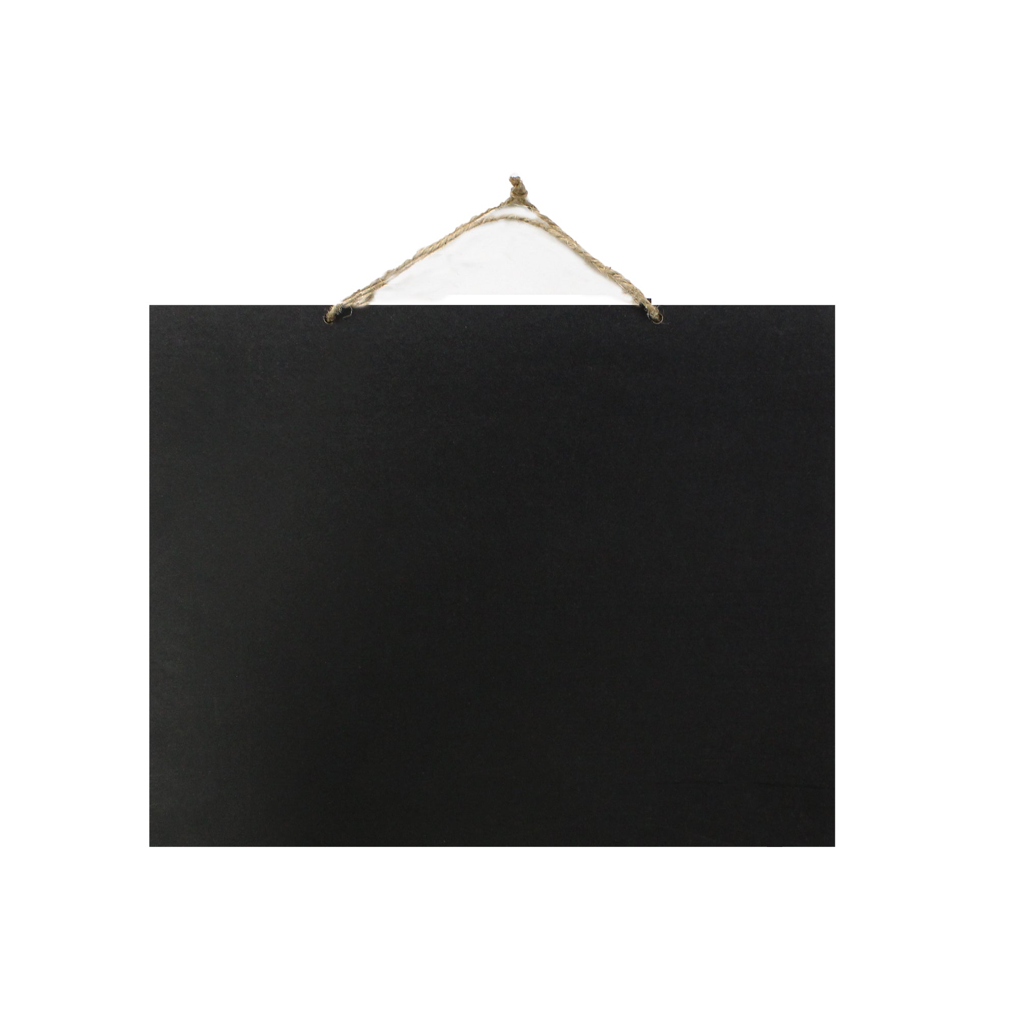 Creative Hanging Chalk Board Landscape Rectangular W10 X H8Inch 5.5Mm Thick 1Pc Pb Lb