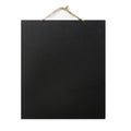 Creative Hanging Chalk Board Portrait Rectangular W10 X H12Inch 5.5Mm Thick 1Pc Pb Lb