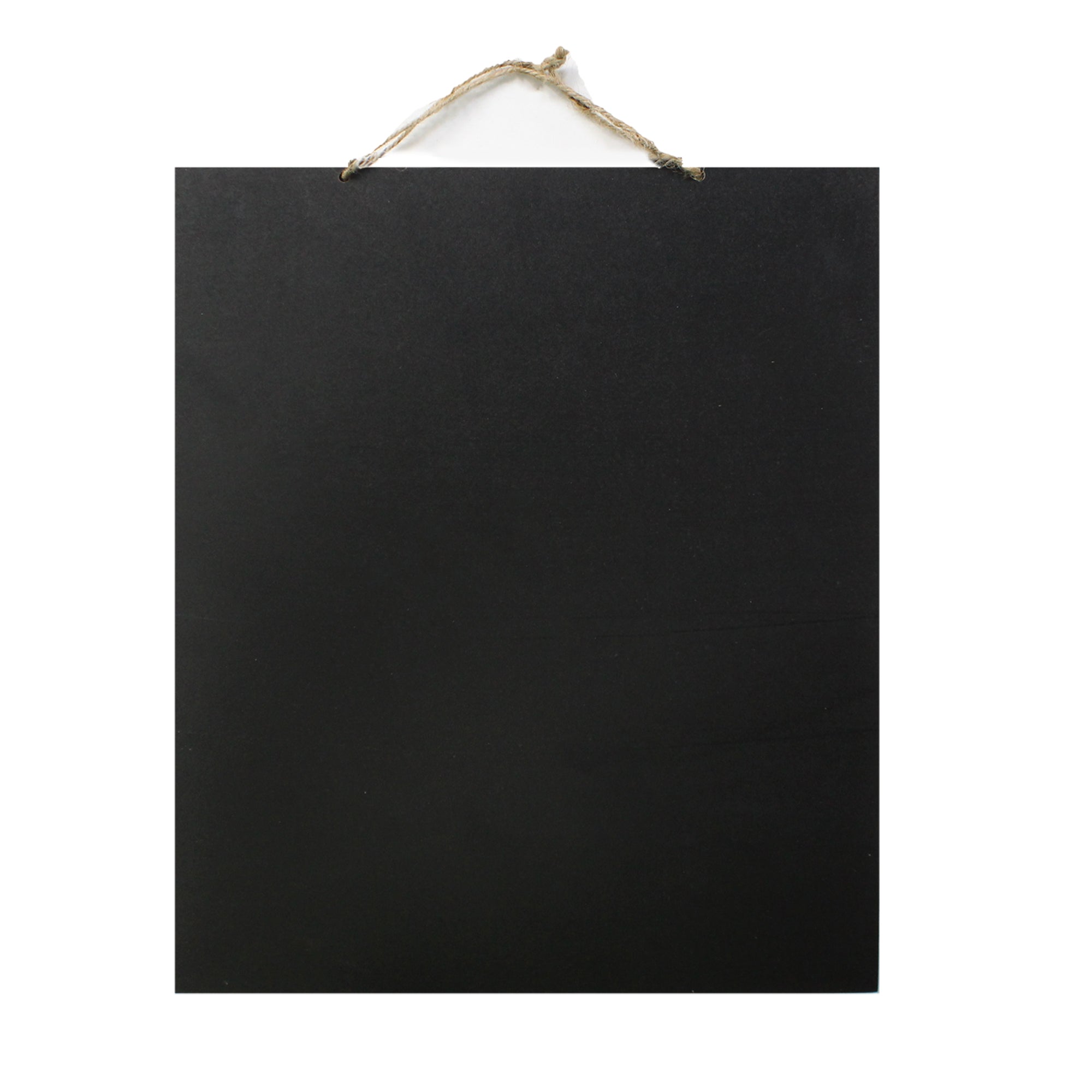 Creative Hanging Chalk Board Portrait Rectangular W10 X H12Inch 5.5Mm Thick 1Pc Pb Lb